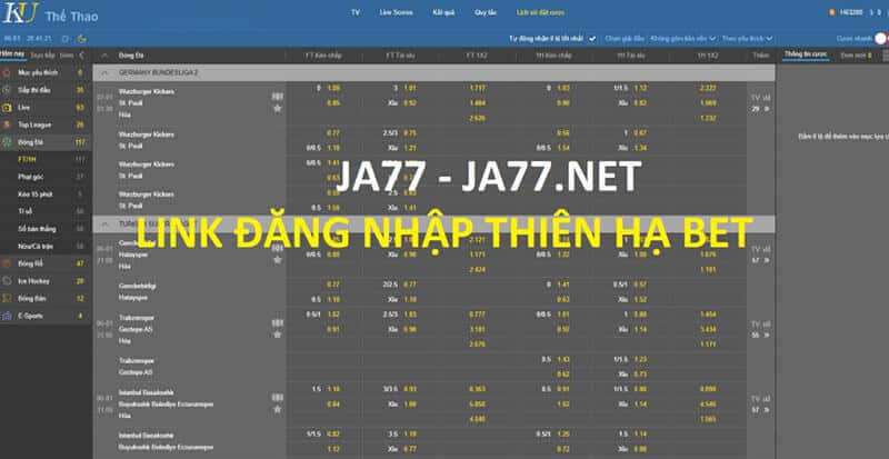 JA77 - Link chính thức của Thabet, nhà cái hàng đầu hiện nay