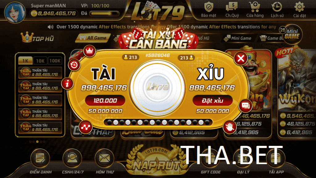 tool tai xiu game bai