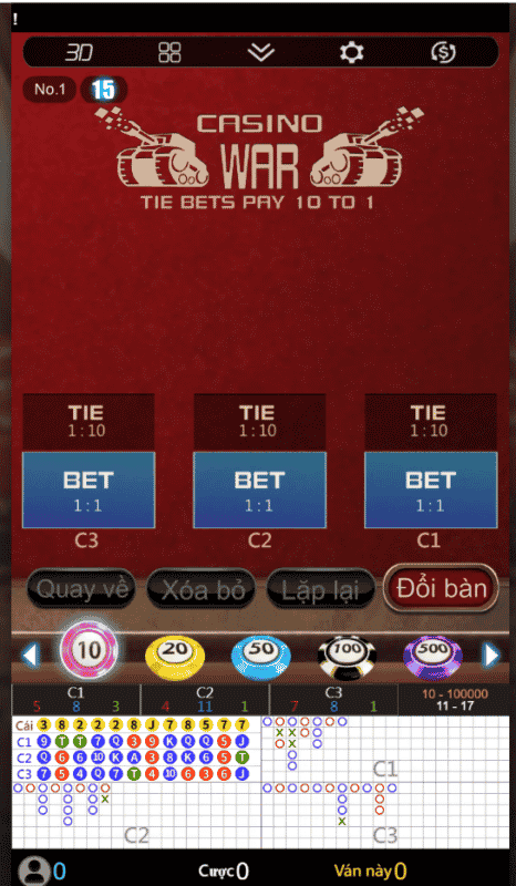 tro choi casino war thabet