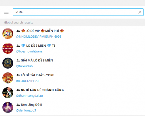 nhóm cho số lô đề trên tele